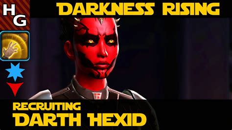 SWTOR Darth Hexid Darkness Rising Jedi Consular Male YouTube