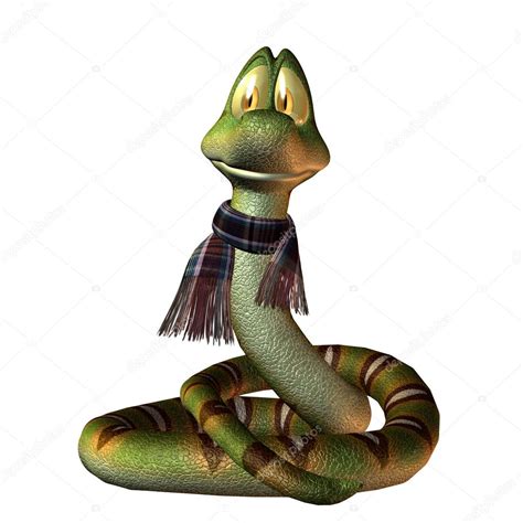 Funny snake as a Toon — Stock Photo © DigitalArtB #6200950