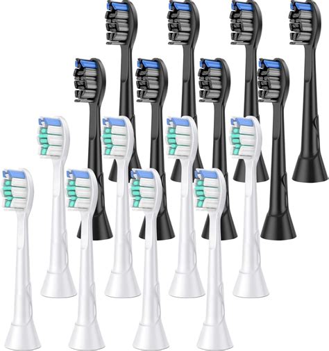 Philips Sonicare elektrikli diş fırçası ile uyumlu 8 li beyaz yedek