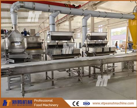 600kg H Peanut Blanching Machine Hazelnut Roasted Peanut Peeling Machine