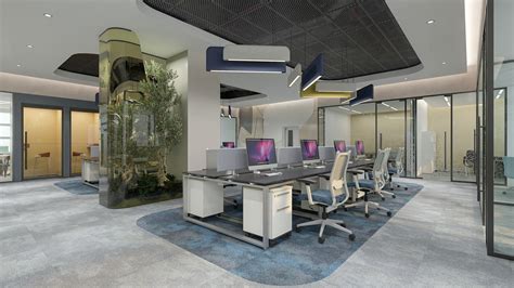 corporate office interior design on Behance