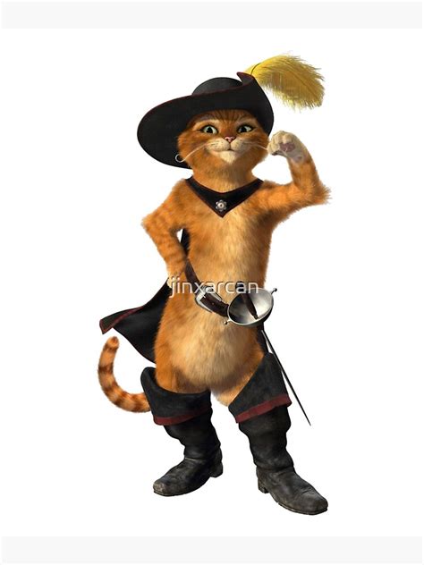 " Puss in Boots memes" Poster for Sale by jinxarcan | Redbubble