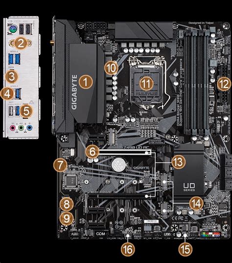 Z490 UD AC Rev 1 0 Преимущества Материнские платы GIGABYTE