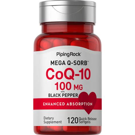 Coq10 100 Mg 120 Quick Release Softgels