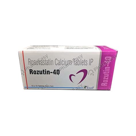 Rozutin 40 MG Tablet 10 Uses Side Effects Dosage Composition