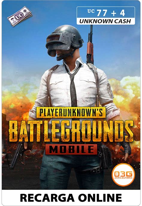 Pubg Mobile Unknown Cash Uc Recarga Zero Games