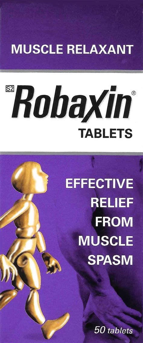 Robaxin Methocarbanol 500mg50tabs Rx Direct Meds