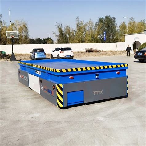 China Customized 40 Tons Trackless Steerable Transfer Trolley