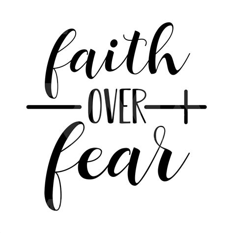 Faith Over Fear SVG Faith Heart Svg Jesus SVG Religious - Etsy