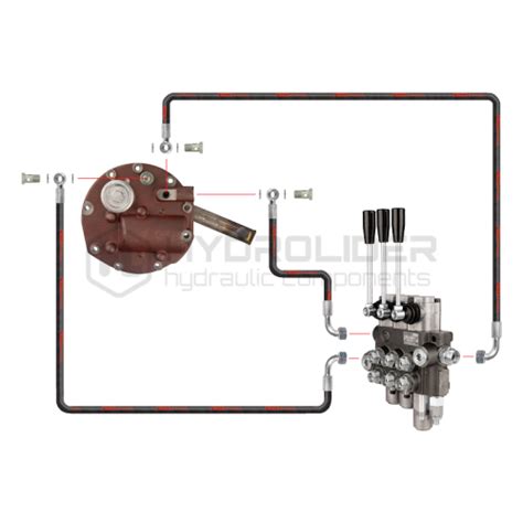 Innowacyjna Hydraulika Do Zetora 5211 7211 Rozdzielacz Hydrauliczny 3