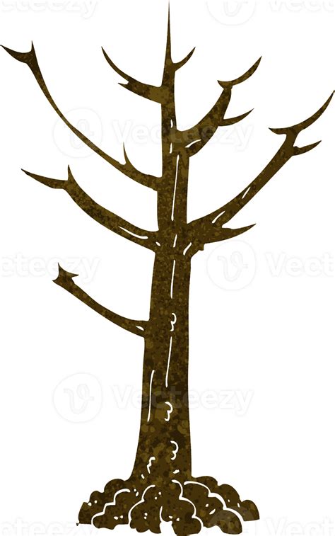 Cartoon Naked Tree 45069582 PNG