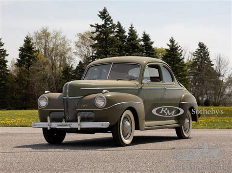 Car Ford Super DeLuxe Coupe 1941 For Sale PreWarCar