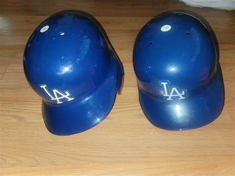 Gamer Los Angeles Dodgers Major League Baseball Batting Helmet Blue One