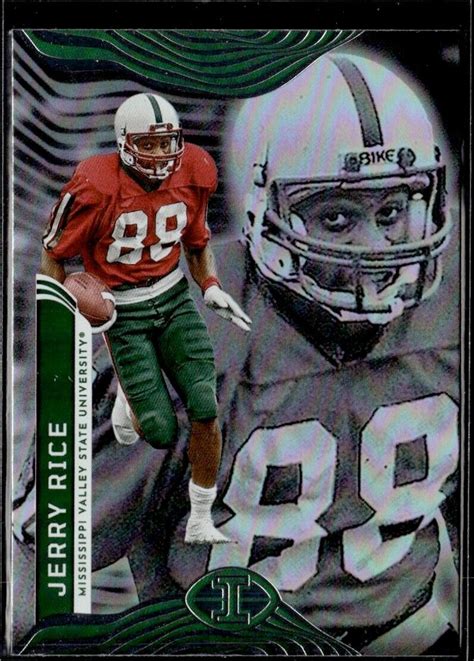 Panini Chronicles Illusions Draft Picks Jerry Rice Ebay