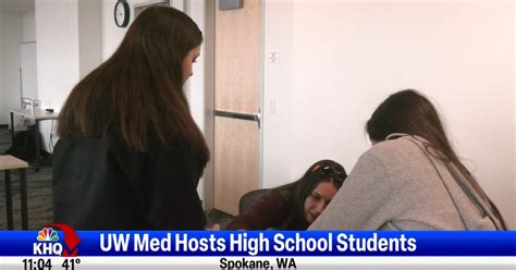 UW School of Medicine hosts Spokane high schoolers interested in ...