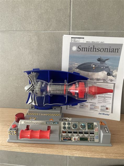 Smithsonian Jet Works Kit Build Your Own Jet Engine Model Kit Already Built Ebay