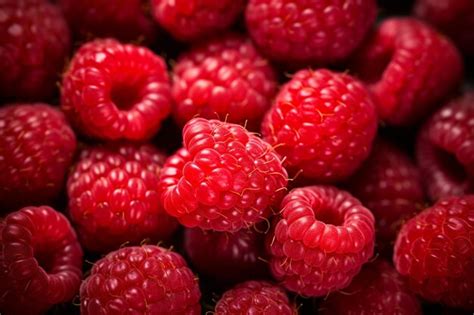 Premium Photo Tasty Fresh Ripe Raspberry