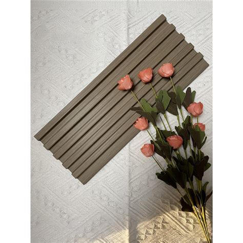 Factory Mildew Proof Background Board Composite Cladding PS Fluted Wall