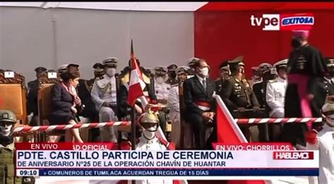 Luis Felipe Esteves On Twitter En Ceremonia Por Aniversario De Operación Chavín De Huántar