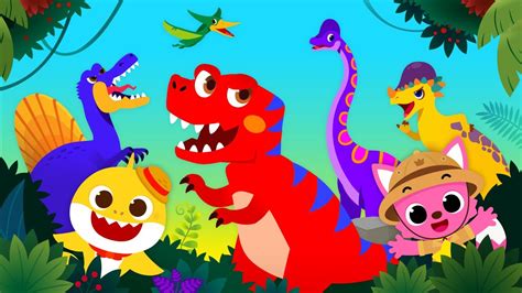 New Features Pinkfong Dino World Youtube