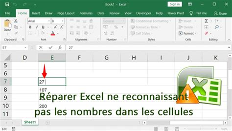 6 méthodes pour réparer Excel ne reconnaissant pas les nombres dans les