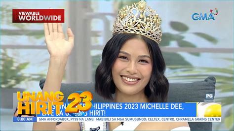 Miss Universe Philippines 2023 Michelle Dee Live Sa Uh Tambayan