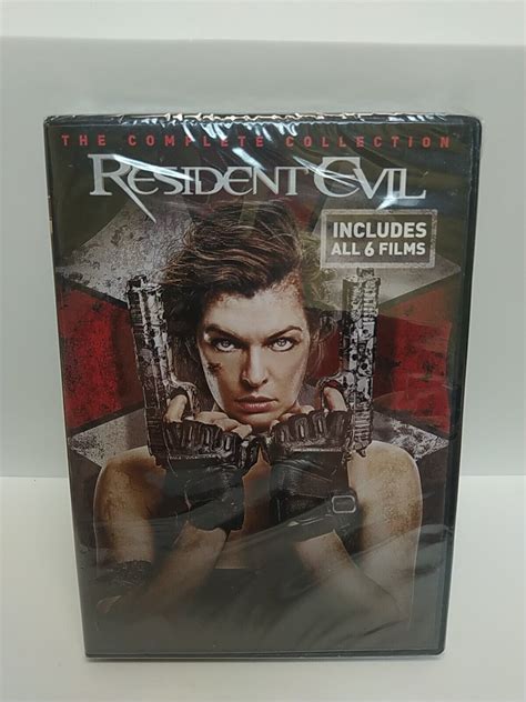 Resident Evil The Complete Collection Dvd Set All 6 Films Brand New