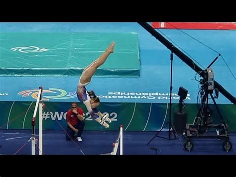 Ana Barbosu ROU Uneven Bars Qualifications 2022 World