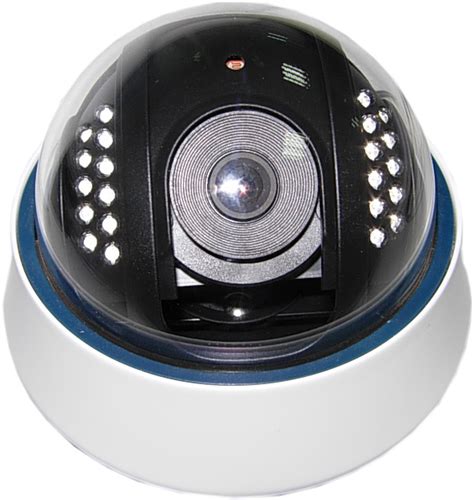 IR Dome Camera With 1 3 Inch Sony Super HADII CCD And 520TVL High