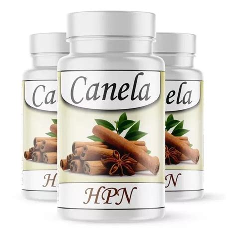 Canela Pura Natural Frascos C Psulas Mg Mercadolivre