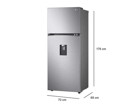 Refrigerador LG Top Mount 14 Pies Plata VT40WP Coppel