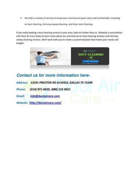 Ppt Duct Air Care Powerpoint Presentation Free Download Id11725622