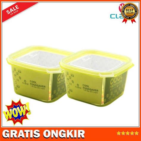 Jual Claris Paket Tempat Makan Foodsaver Paket Isi Pcs