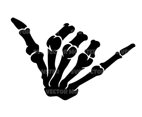 Skeleton Hands Vector