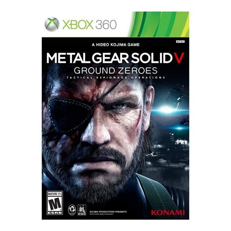 Metal Gear Solid V Ground Zeroes Xbox 360 Físico Walmart