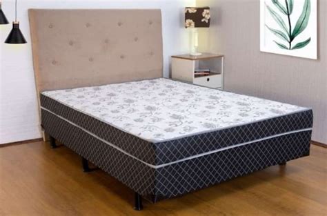 Cama Box Conjugado De Espuma D Casal Ortop Dico X X