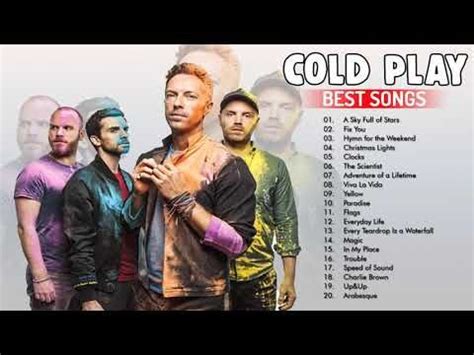 Coldplay Greatest Hits Best Of Coldplay Playlist Youtube