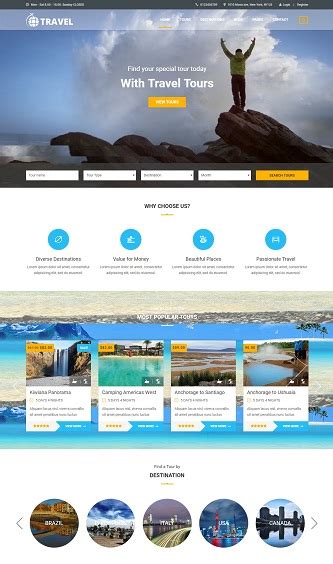 Contoh Website Tempat Wisata Tempat Wisata Indonesia