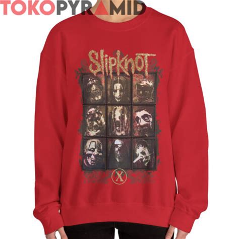 Rare Vintage 1999 2009 Slipknot Shirt 10 Year Anniversary TokoPyramid