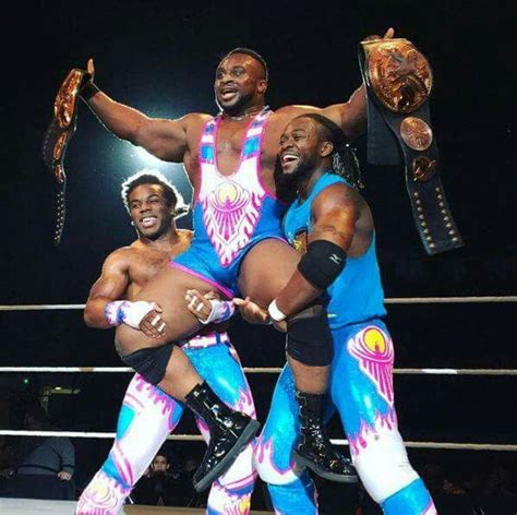 Big E Kofi Kingston And Xavier Wood Wrestling Superstars Wrestling Wwe