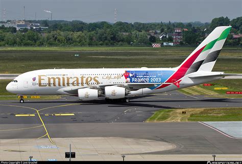 A6-EOE Emirates Airbus A380-861 Photo by Jost Gruchel | ID 1441315 ...