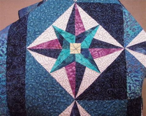 Handmade Wall Art Quilt Africa Star Patchwork Cotton Quiltsy 45 X 45 - Etsy