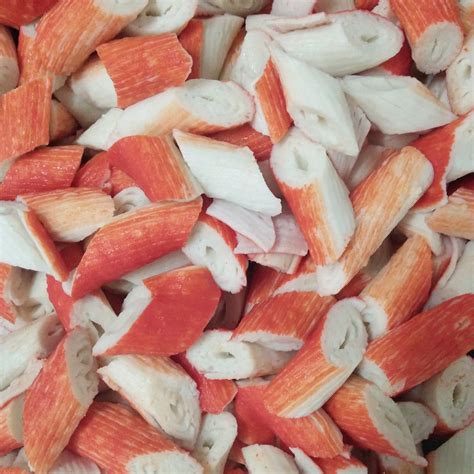 Wholesale Food Frozen Imitation Surimi Production Crab Meat Chunk