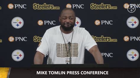 Coach Tomlin addresses the vocal fans in his press conference with ...