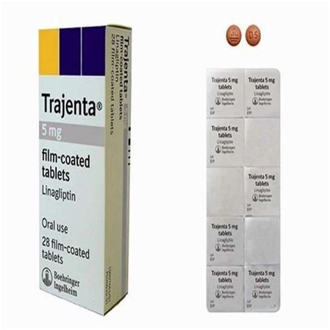 Trajenta 5 Mg Linagliptin Tablets At Rs 3500pack Linagliptin In