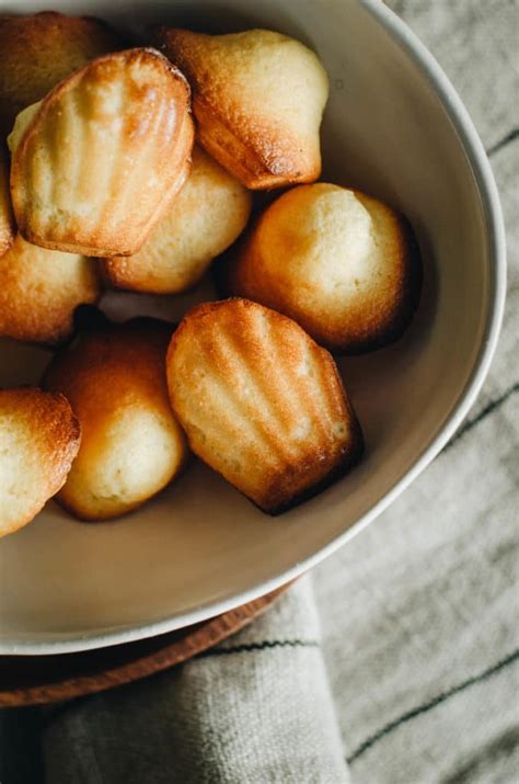 Madeleines Au Citron Recette Facile Tangerine Zest