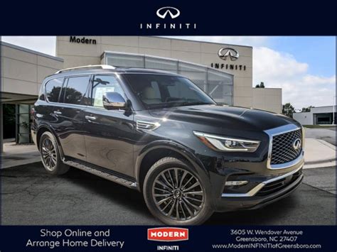 New 2024 INFINITI QX80 SENSORY Sport Utility In Boone 5N4488 Modern Auto