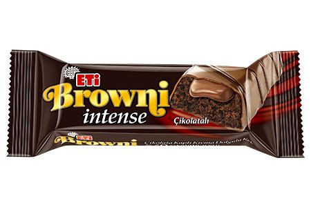 Eti Browni Intense Çikolata Kaplı Krema Dolgulu Kek