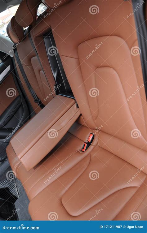 Audi A4 Leather Seat Design And Comfortable Interior Editorial