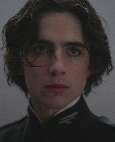 Timothee Chalamet In Paul Atreides Regulus Black Timothee Chalamet